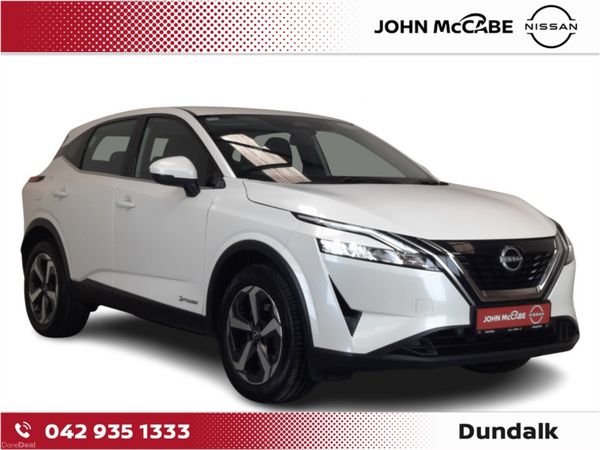 Nissan Qashqai MPV, Petrol Hybrid, 2024, White