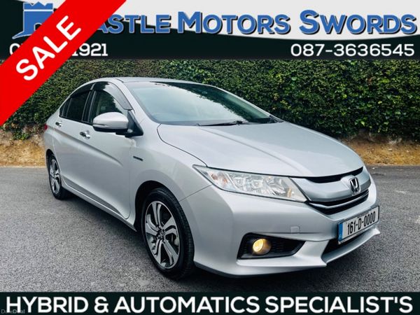 Honda Insight Saloon, Petrol Hybrid, 2016, Silver