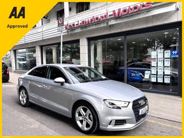 Audi A3 Saloon, Petrol, 2018, Silver