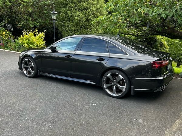 Audi A6 Saloon, Diesel, 2017, Black