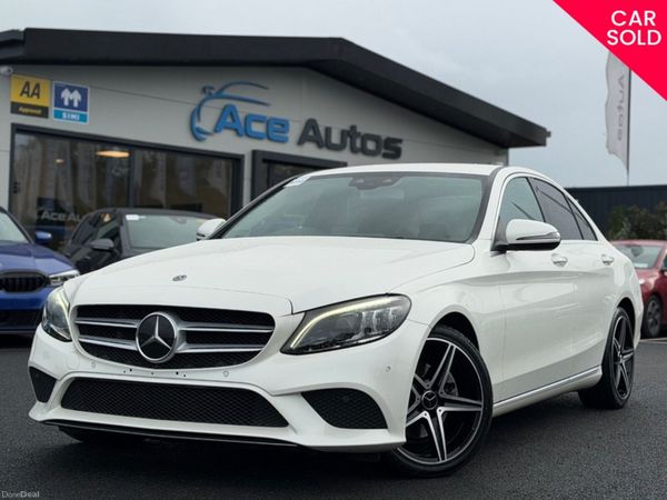 Mercedes-Benz C-Class Saloon, Diesel, 2019, White