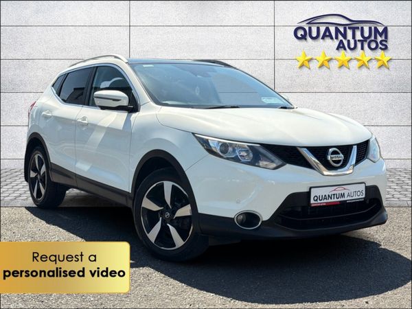 Nissan Qashqai SUV, Diesel, 2017, White