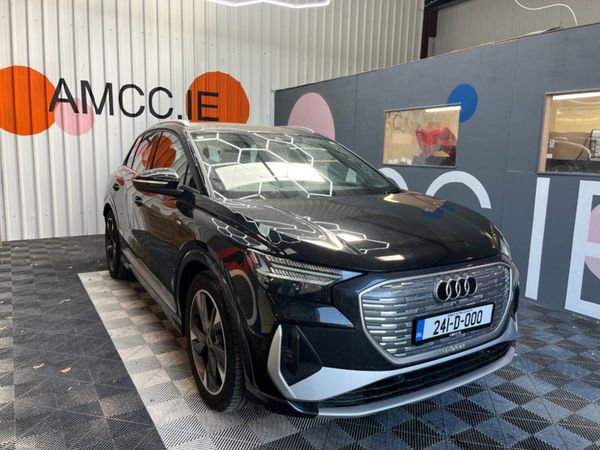 Audi Q4 e-tron SUV, Electric, 2024, Black