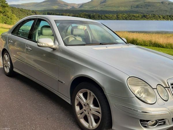Mercedes-Benz E-Class Saloon, Petrol, 2007, Silver
