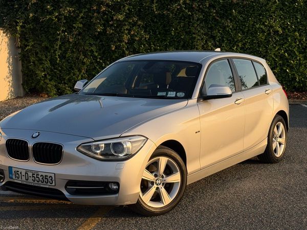 BMW 1-Series Hatchback, Petrol, 2015, Silver