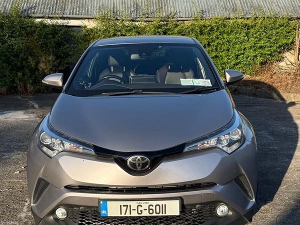 Toyota C-HR Hatchback, Petrol, 2017, Silver