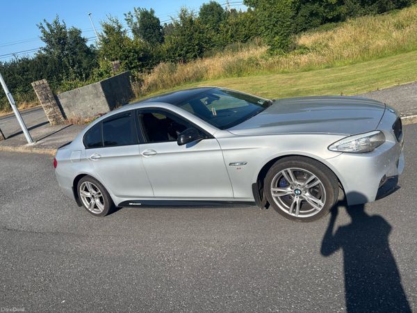 BMW 5-Series Saloon, Diesel, 2012, Silver