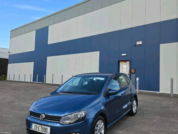 Volkswagen Polo Hatchback, Petrol, 2017, Blue
