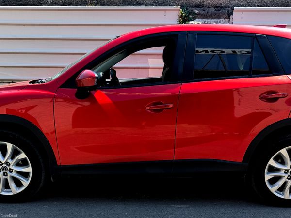 Mazda CX-5 SUV, Diesel, 2014, Red