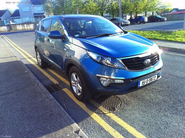 Kia Sportage SUV, Diesel, 2015, Blue