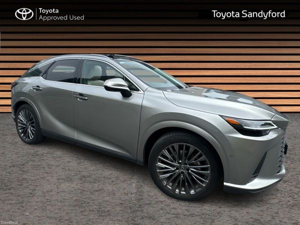 Lexus RX450H+ SUV, Petrol Plug-in Hybrid, 2023, Grey