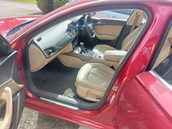 Audi A6 Saloon, Diesel, 2012, Red