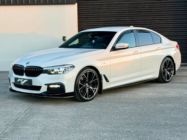 BMW 5-Series Saloon, Diesel, 2019, White
