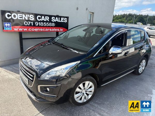 Peugeot 3008 MPV, Diesel, 2014, Black