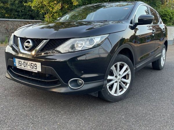 Nissan Qashqai Hatchback, Petrol, 2015, Black