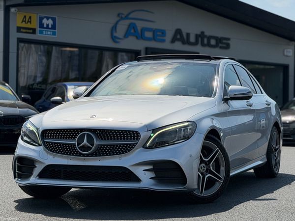 Mercedes-Benz C-Class Saloon, Diesel, 2019, Silver