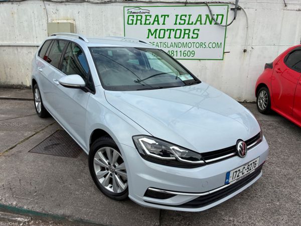Volkswagen Golf Estate, Petrol, 2017, White