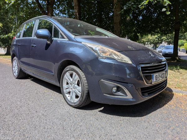 Peugeot 5008 MPV, Diesel, 2016, Blue