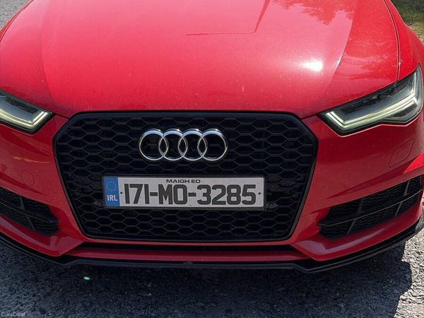 Audi A6 Saloon, Diesel, 2017, Red