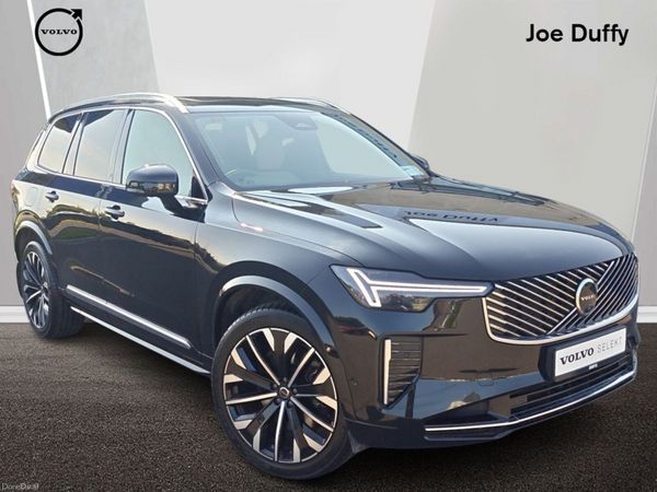 Volvo XC90 SUV, Petrol Plug-in Hybrid, 2025, Black