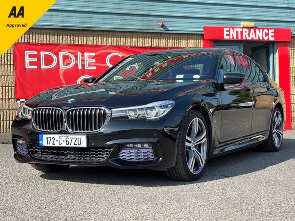 BMW 7-Series Saloon, Petrol Plug-in Hybrid, 2017, Black