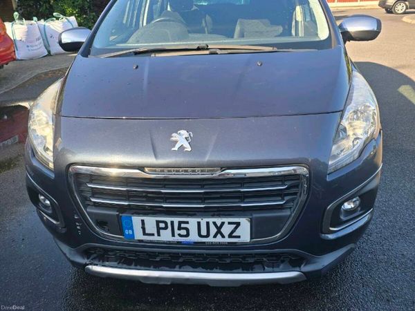 Peugeot 3008 SUV, Diesel, 2015, Blue