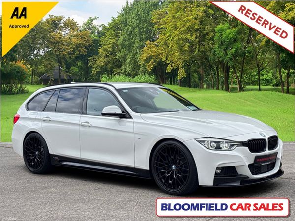 BMW 3-Series Estate, Diesel, 2016, White