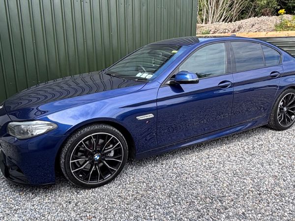 BMW 5-Series Saloon, Diesel, 2016, Blue
