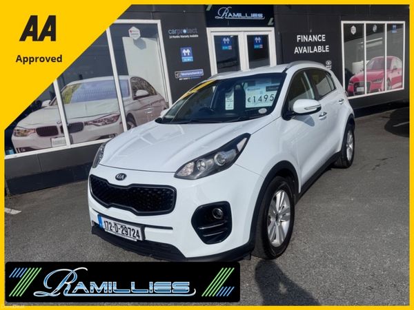 Kia Sportage Estate, Diesel, 2017, White