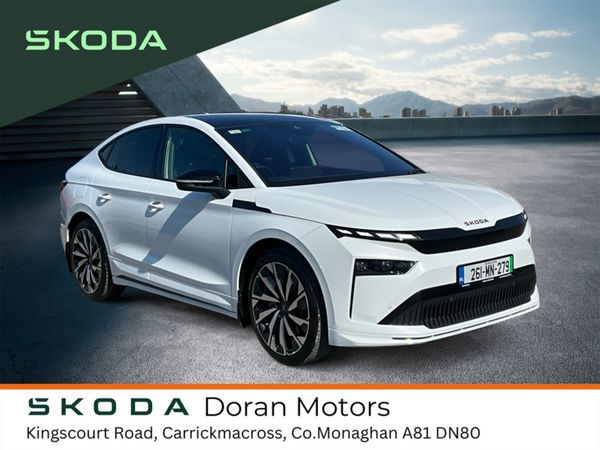 Skoda Enyaq Hatchback, Electric, 2026, White