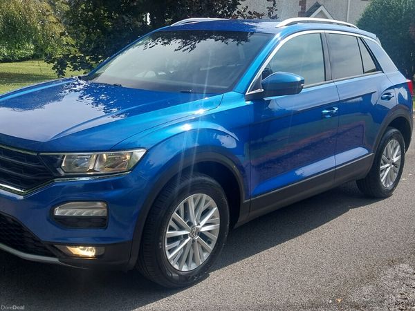 Volkswagen T-Roc SUV, Diesel, 2019, Blue