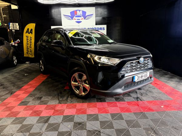 Toyota RAV4 SUV, Petrol Hybrid, 2021, Black