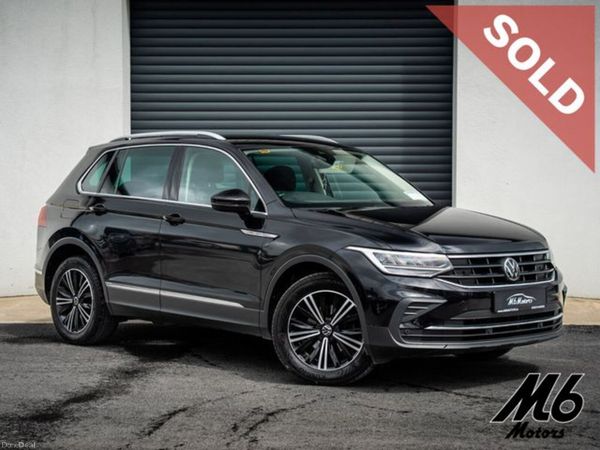 Volkswagen Tiguan SUV, Diesel, 2023, Black