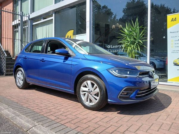Volkswagen Polo Hatchback, Petrol, 2023, Blue