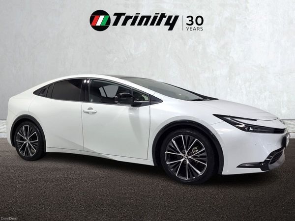 Toyota Prius Hatchback, Petrol Hybrid, 2023, White
