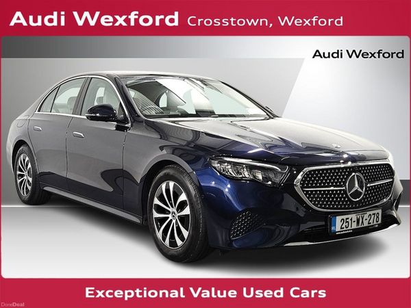 Mercedes-Benz E-Class Saloon, Diesel Hybrid, 2025, Blue