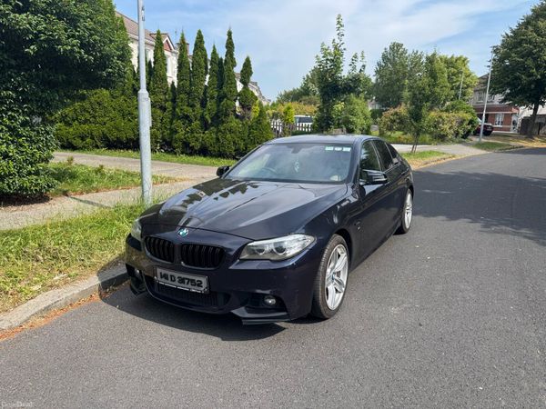 BMW 5-Series Saloon, Diesel, 2014, Black