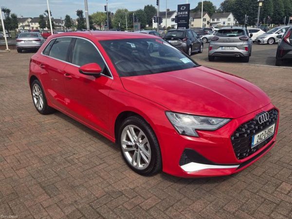 Audi A3 Hatchback, Petrol, 2024, Red
