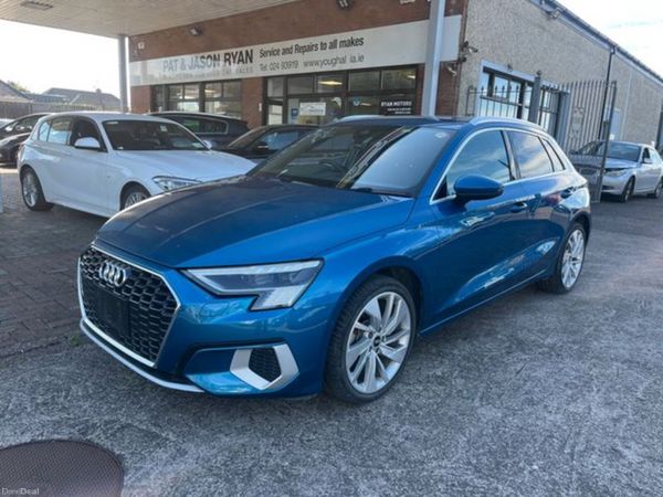 Audi A3 Hatchback, Petrol, 2021, Blue