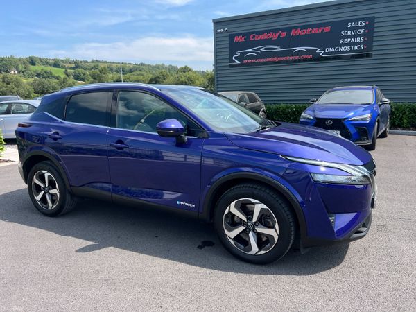 Nissan Qashqai SUV, Petrol Hybrid, 2024, Blue