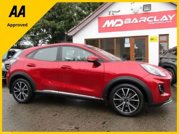 Ford Puma MPV, Petrol Hybrid, 2020, Red