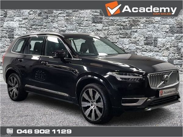 Volvo XC90 SUV, Petrol Plug-in Hybrid, 2023, Black