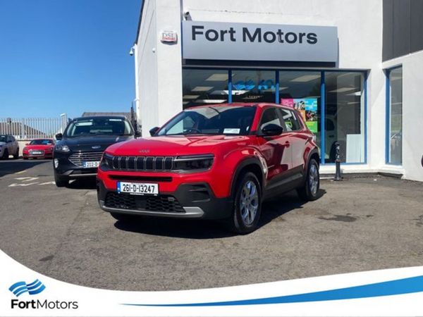 Jeep Avenger Hatchback, Petrol, 2026, Red
