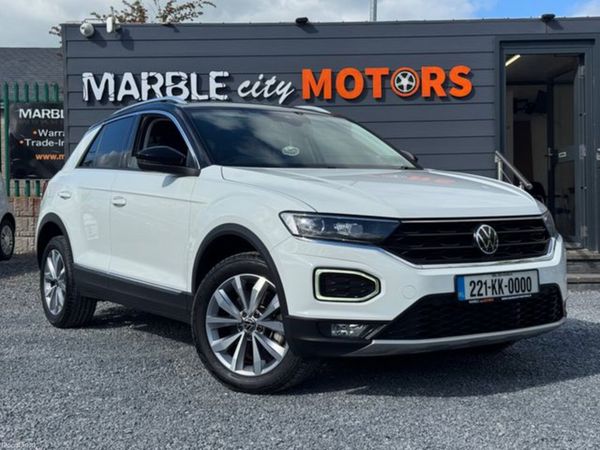 Volkswagen T-Roc SUV, Petrol, 2022, White
