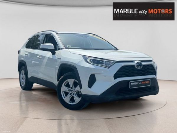 Toyota RAV4 SUV, Petrol Hybrid, 2019, White