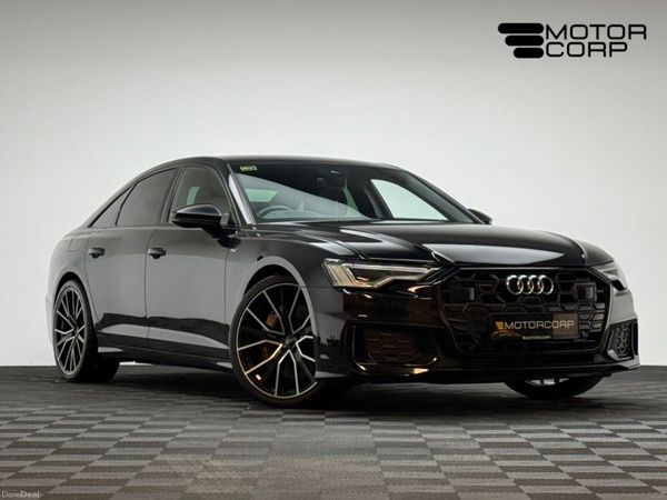 Audi A6 Saloon, Petrol Plug-in Hybrid, 2024, Black