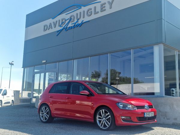 Volkswagen Golf Estate, Diesel, 2017, Red
