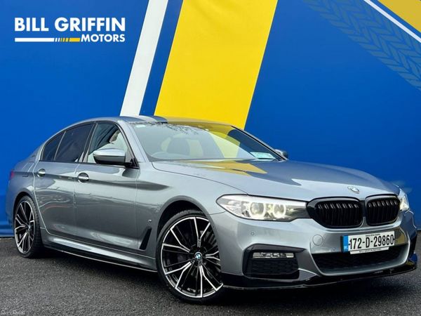 BMW 5-Series Saloon, Petrol Plug-in Hybrid, 2017, Grey