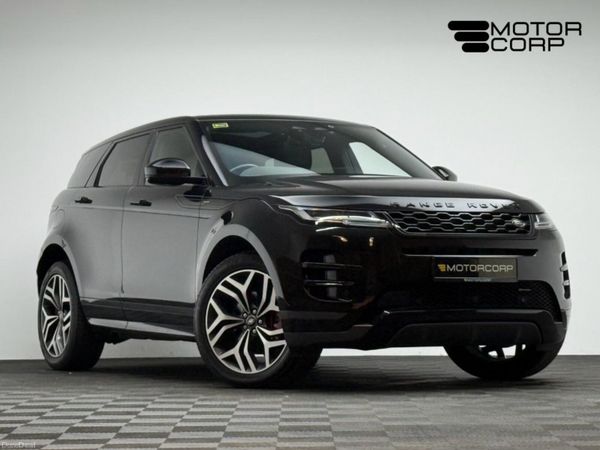 Land Rover Range Rover Evoque SUV, Petrol Plug-in Hybrid, 2022, Black