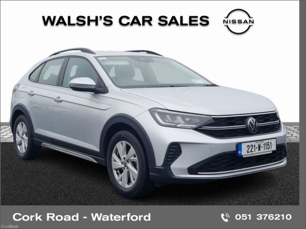 Volkswagen Taigo SUV, Petrol, 2022, Silver